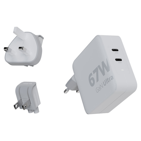 Xtorm 67W GAN-ULTRA TRAVEL CHARGER + USB-C PD CABLE - Reisestecker Ansicht 4