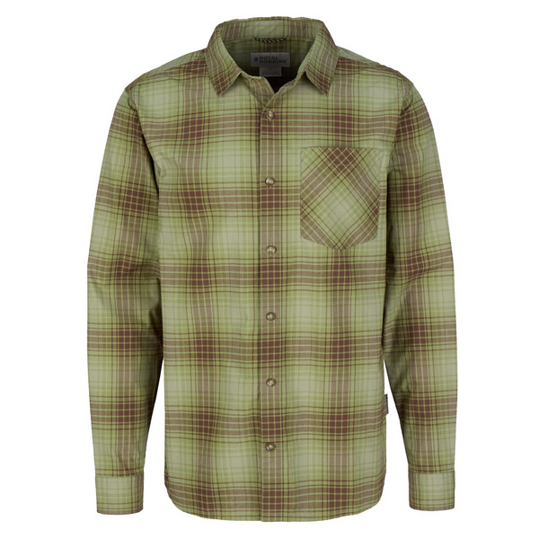 M TAMARACK L/S Herren - Flanellhemd-OLIVE HEMLOCK PLD