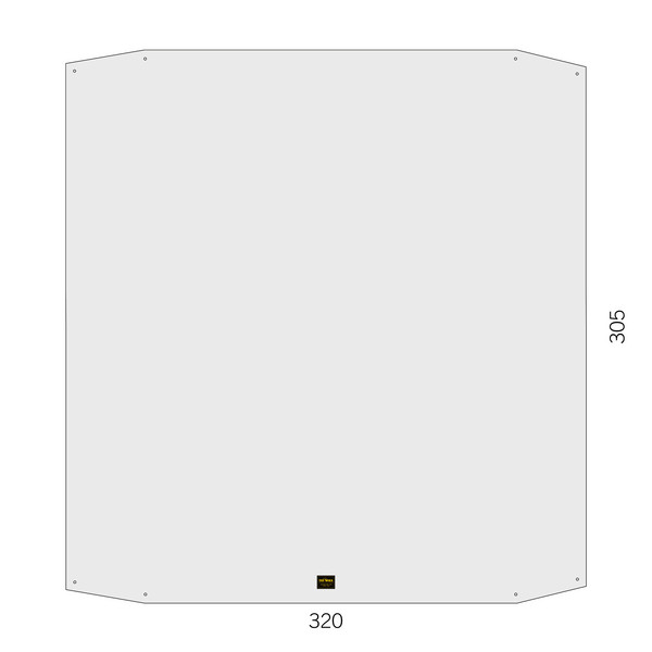 VAN CAMP FLOOR SHEET - Zeltplane