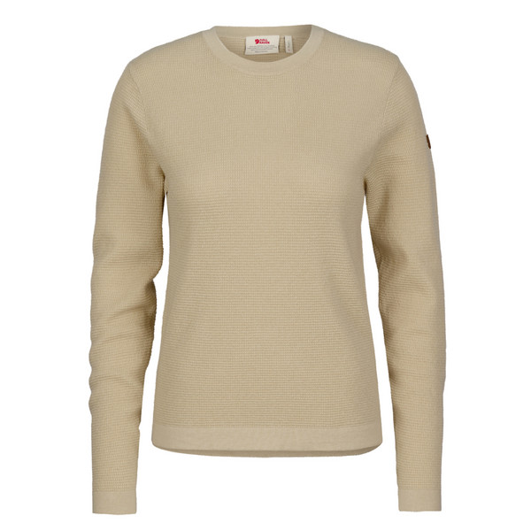ÖVIK LITE KNIT SWEATER W Damen - Sweatshirt-LIGHT BEIGE