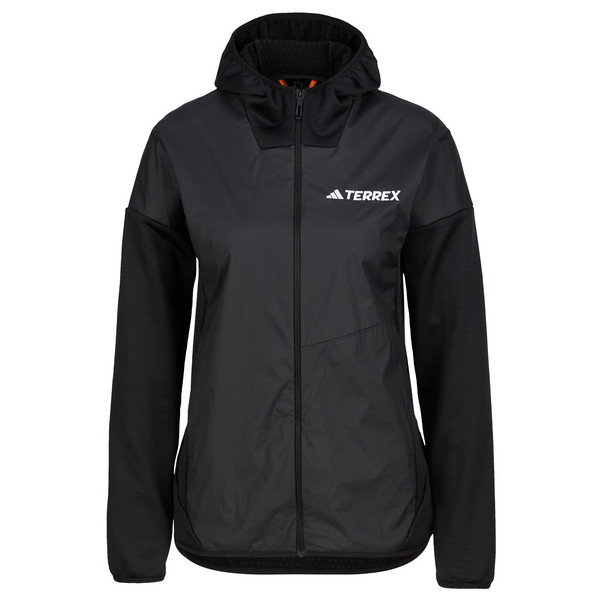 Adidas TERREX XPERIOR CLIMAWARM+ WIND LIGHT FLEECE HOODED JACKET Damen - Fleecejacke