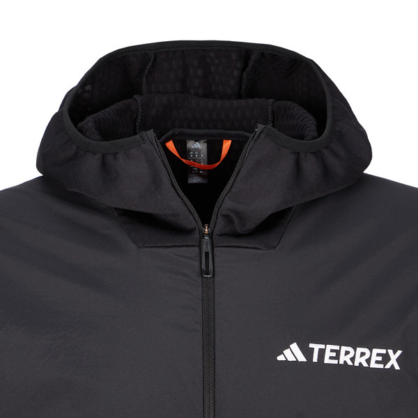 Adidas TERREX XPERIOR CLIMAWARM+ WIND LIGHT FLEECE HOODED JACKET Herren - Fleecejacke Ansicht 3