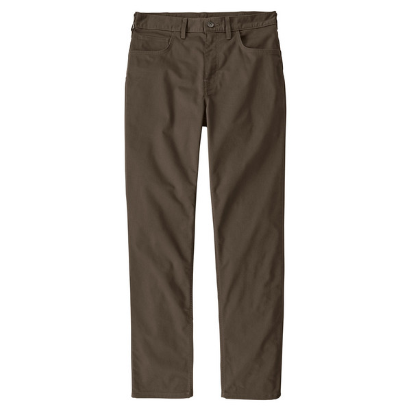 M'S TWILL TRAVELER 5-POCKET PANTS - REG Herren - Freizeithose-FORGE GREY