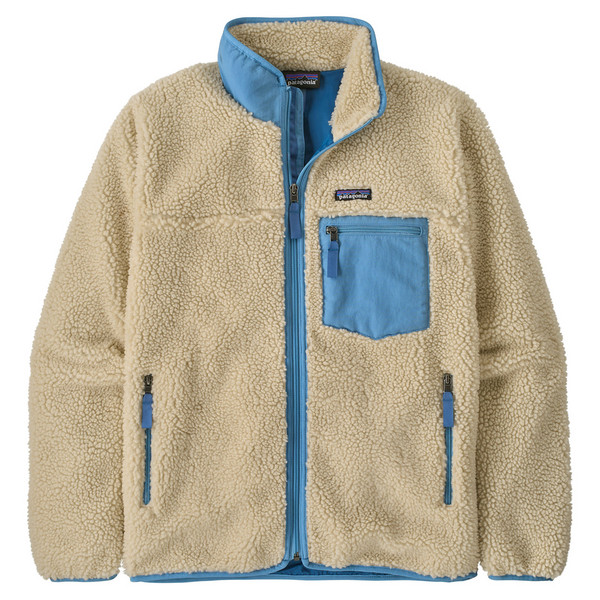 M'S CLASSIC RETRO-X JACKET Herren - Fleecejacke-DARK NATURAL W/SHORE BLUE