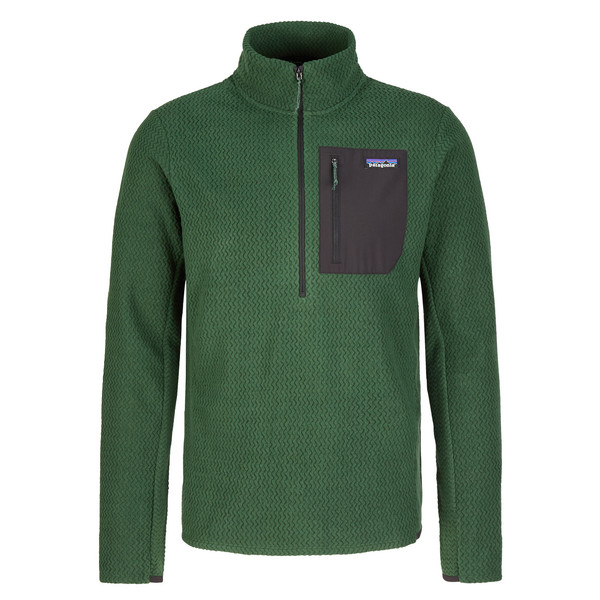 M'S R1 AIR ZIP NECK Herren - Fleecepullover-TREELINE GREEN