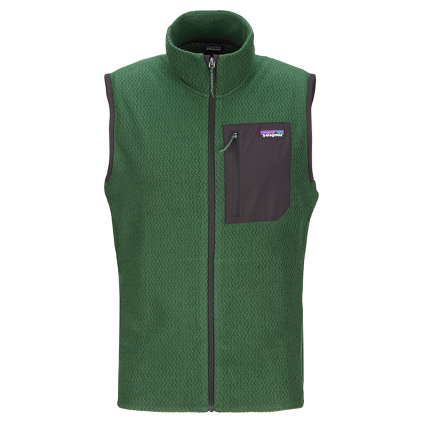 M'S R1 AIR VEST Herren - Fleeceweste-TREELINE GREEN