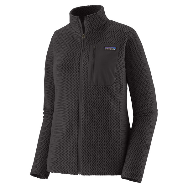 W'S R1 AIR JACKET Damen - Fleecejacke-BLACK