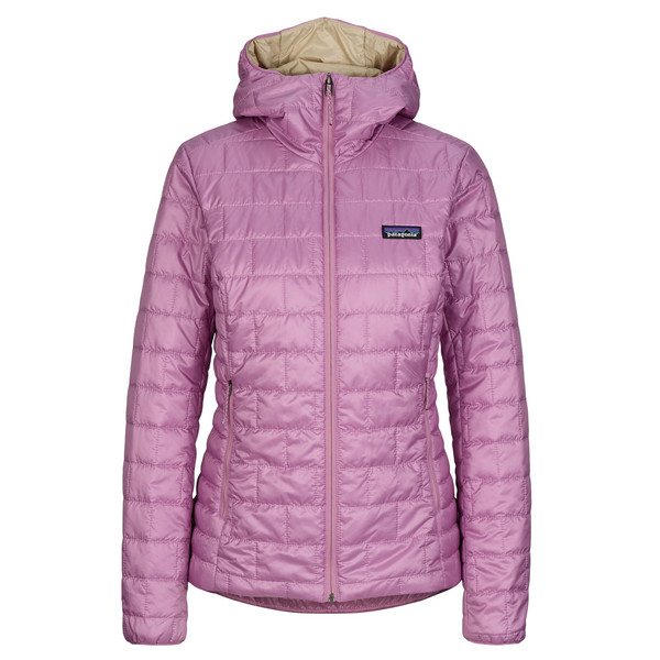 W'S NANO PUFF HOODY Damen - Isolationsjacke-LIGHT VIOLET