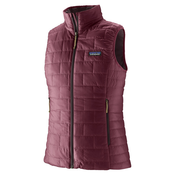 W'S NANO PUFF VEST Damen - Weste-BERRY FIG
