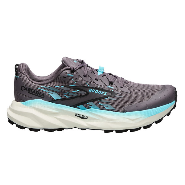 CASCADIA 19 Damen - Trailrunningschuhe-RABBIT/BLACK/BLUEFISH