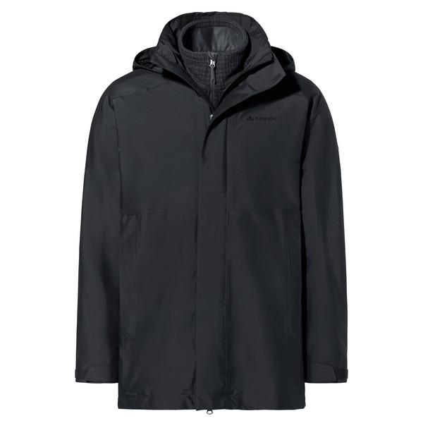 IDRIS 3IN1 PARKA IV Herren - Doppeljacke-BLACK