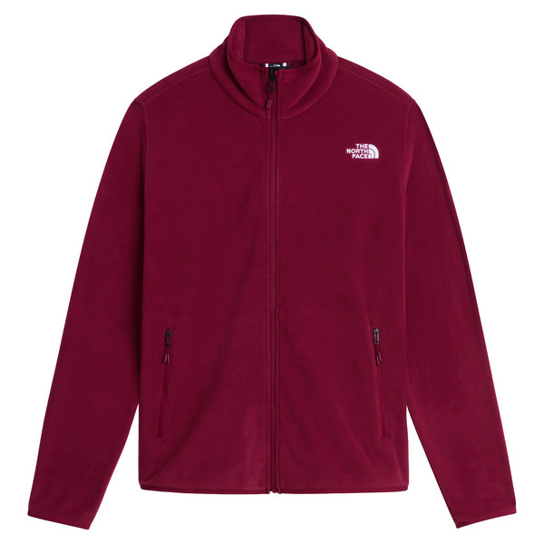 W GLACIER FLEECE JACKET Damen - Fleecejacke-BURGUNDY CRUSH