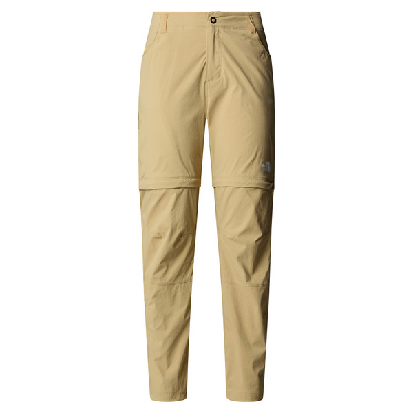 W EXPLORATION REG STRAIGHT CONVERTIBLE P Damen - Softshellhose-KHAKI STONE