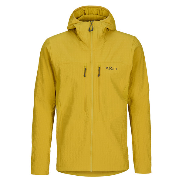 ASCENDOR PRO HOODY Herren - Fleecejacke-DARK POLLEN