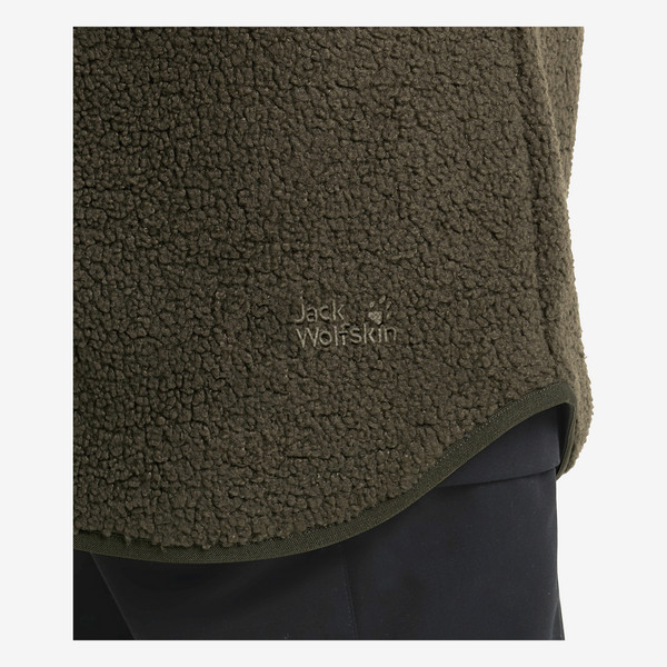 Jack Wolfskin HIGH CURL COAT W Damen - Fleecejacke Ansicht 12