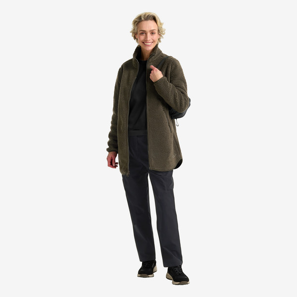 Jack Wolfskin HIGH CURL COAT W Damen - Fleecejacke Ansicht 9