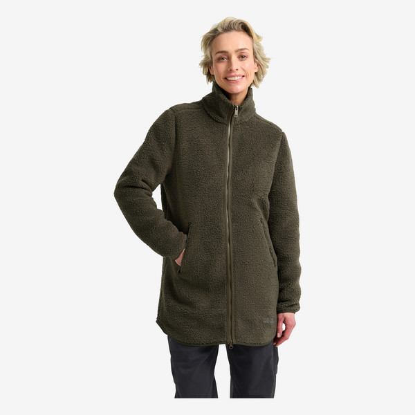 Jack Wolfskin HIGH CURL COAT W Damen - Fleecejacke Ansicht 7