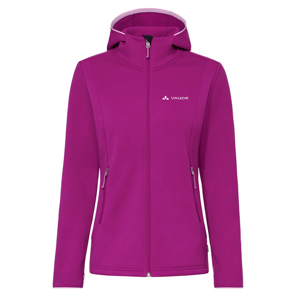 WOMEN'S IDRIS FLEECE HOODY Damen - Fleecejacke-PINK ORCHID