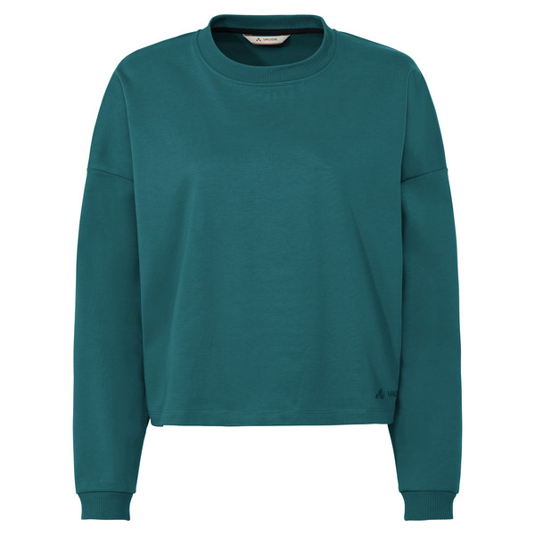 NAJUN LS SHIRT Damen - Sweatshirt-DARK FJORD GREEN