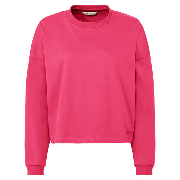 NAJUN LS SHIRT Damen - Sweatshirt-HIBISCUS PINK