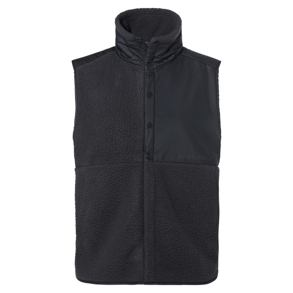 NAJUN FLEECE VEST Damen - Fleeceweste-PHANTOM BLACK