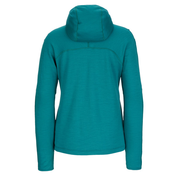 Icebreaker WOMEN MERINO 360 REALFLEECE ELEMENTAL LS ZIP HOODIE Damen - Wolljacke Ansicht 2