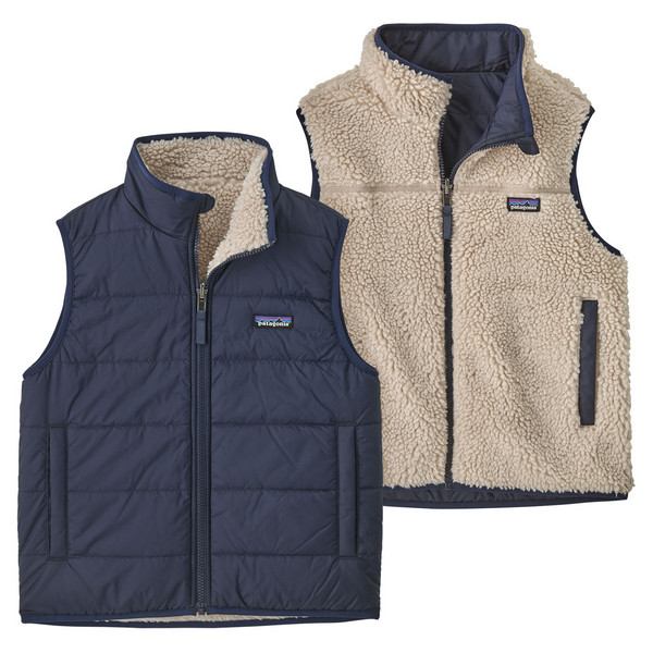 Patagonia K'S REVERSIBLE READY FREDDY VEST Kinder - Fleeceweste Ansicht 4