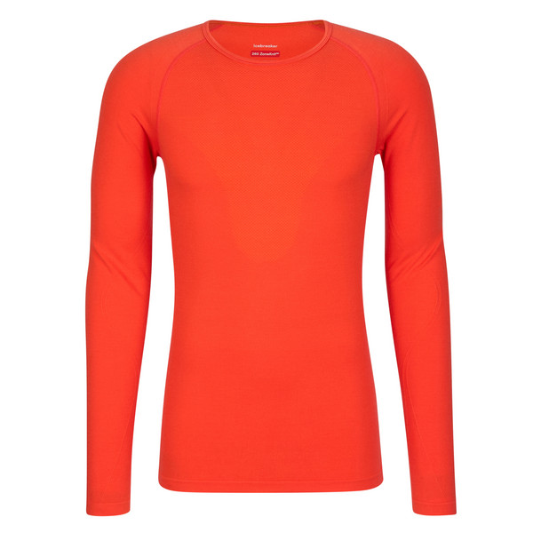 M MERINO BLEND 260 ZONEKNIT SEAMLESS LS CREWE Herren - Langarmshirt-FERVID