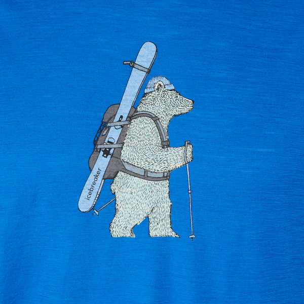 Icebreaker MEN MERINO 150 TECH LITE SS TEE BEAR TOUR Herren - T-Shirt Ansicht 3