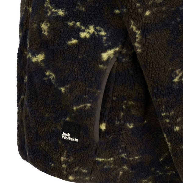 Jack Wolfskin TEEN AOP FLEECE K Kinder - Fleecejacke Ansicht 3