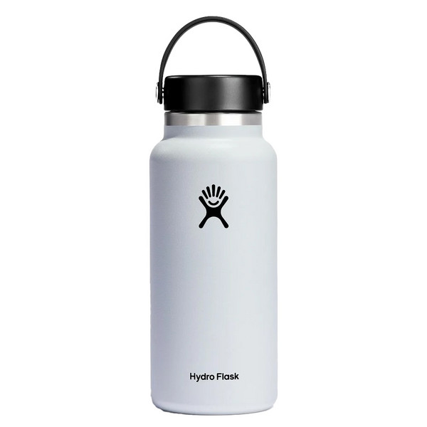 WIDE FLEX CAP - Trinkflasche-WHITE