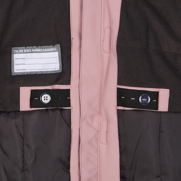 Color Kids COVERALL W. CONTRAST & FUR Kinder - Schneeanzug Ansicht 9