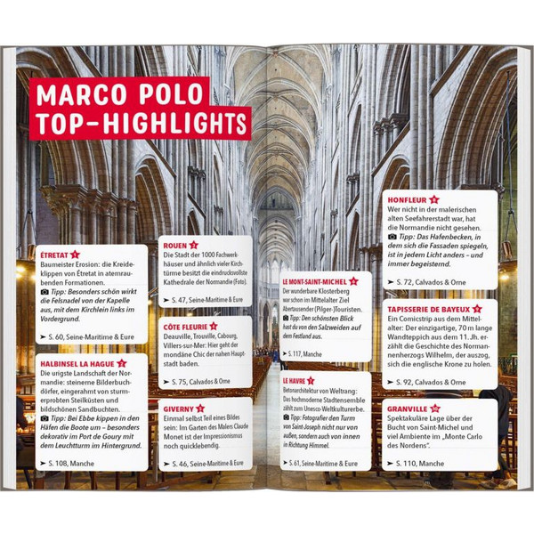 MARCO POLO REISEFÜHRER NORMANDIE Ansicht 2