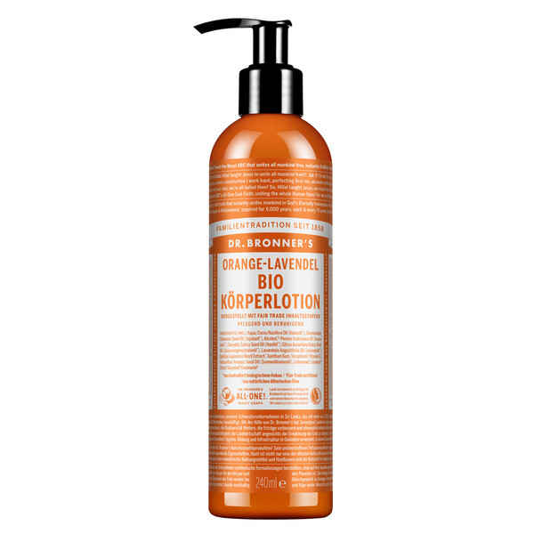 Dr. Bronner's BIO KÖRPERLOTION - Hautpflege Ansicht 1
