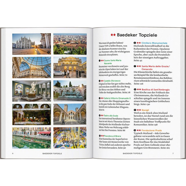 BAEDEKER SMART REISEFÜHRER MAILAND Ansicht 2