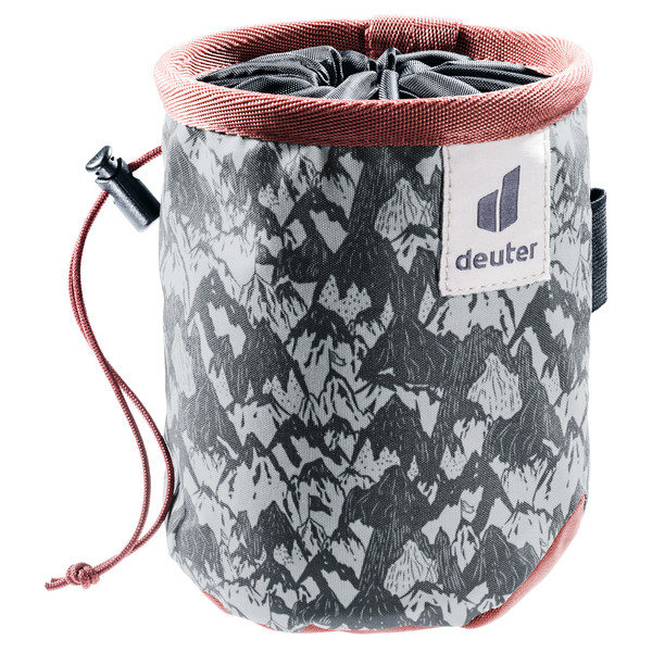 GRAVITY CHALK BAG I - Chalkbag-GRAPHITE MOUNTAIN-REDWOOD
