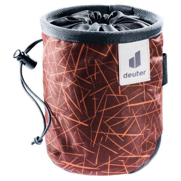 GRAVITY CHALK BAG I - Chalkbag-REDWOOD SCRATCHES-GRAPHITE