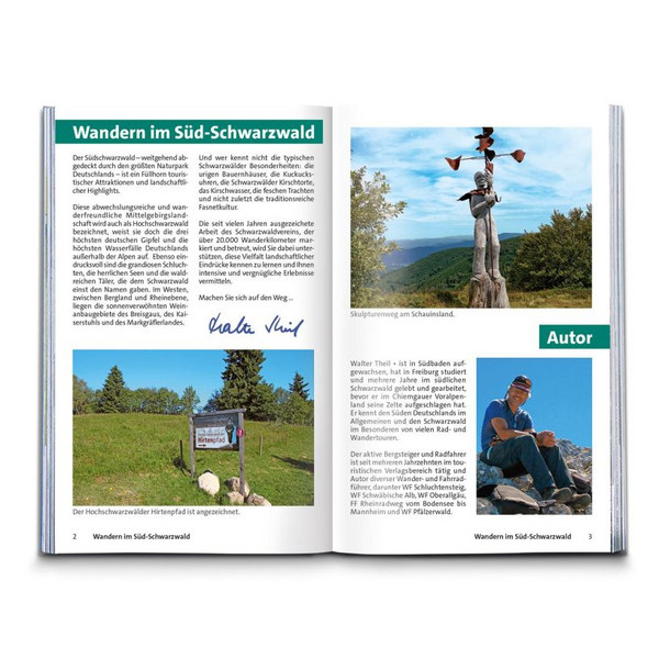 KOMPASS WANDERFÜHRER SCHWARZWALD SÜD MIT NATURPARK Ansicht 2