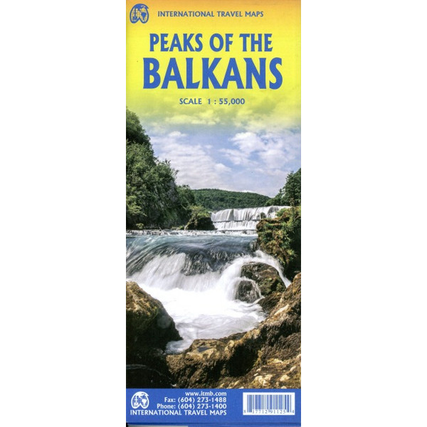 BALKANS AND PEAKS - Straßenkarte