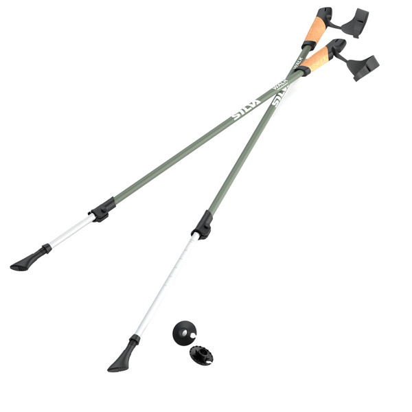 WALKING POLES ALUMINIUM CORK Unisex - Nordic Walking Stöcke