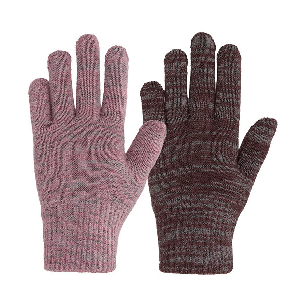 MAGIC GLOVES W.REFLEX 2-PACK Kinder - Handschuhe-ROSE BROWN