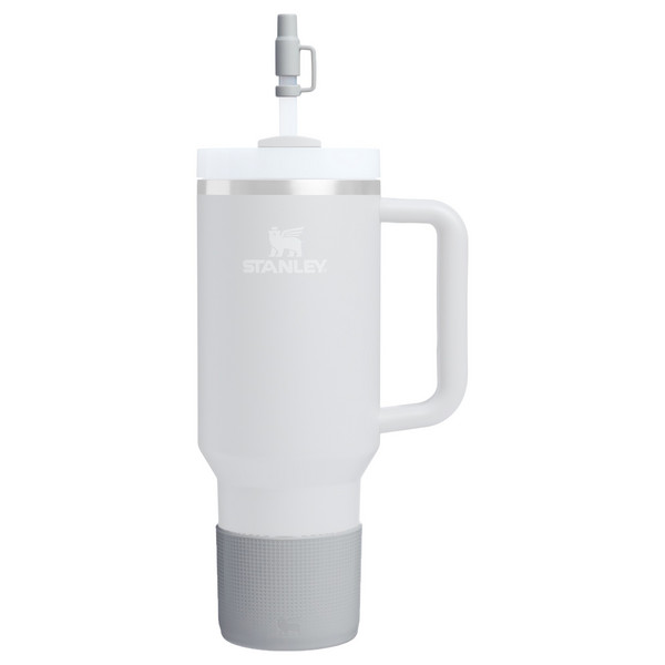 QUENCHER BOOT + STRAW TOPPER 40OZ-ASH