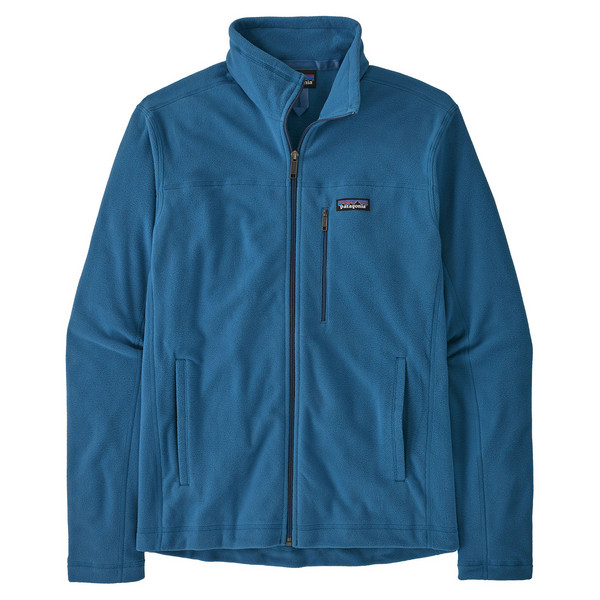 M'S MICRO D JKT Herren - Fleecejacke-AQUATIC BLUE