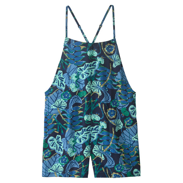 W'S TIDAL THREADS ROMPER Damen - Freizeithose-TROPICLIMB: NEW NAVY