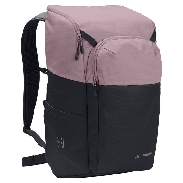 ALBALI II - Laptoprucksack-BLACK/PURPLE ASH