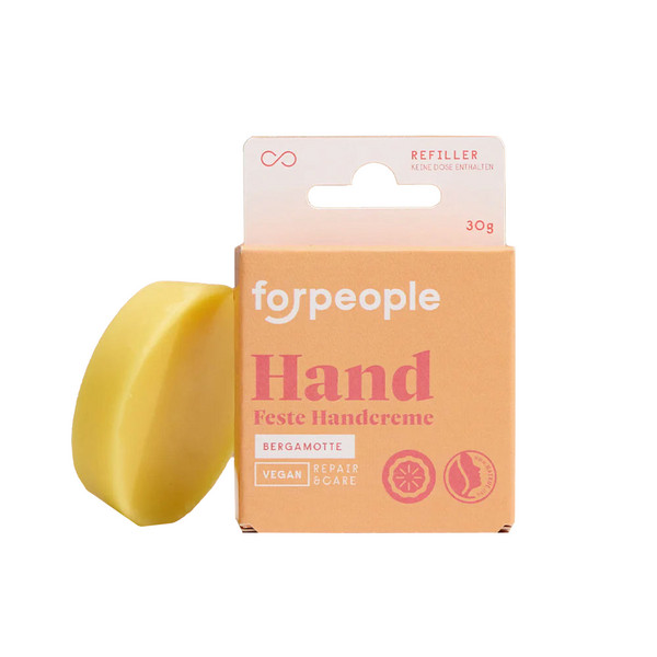 forpeople FESTE HANDCREME BERGAMOTTE NACHFÜLLER - Handcreme Ansicht 1