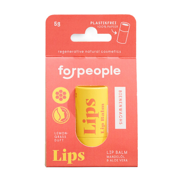 forpeople LIPBALM BIENENWACHS LSF 15 - Lippenpflege Ansicht 2