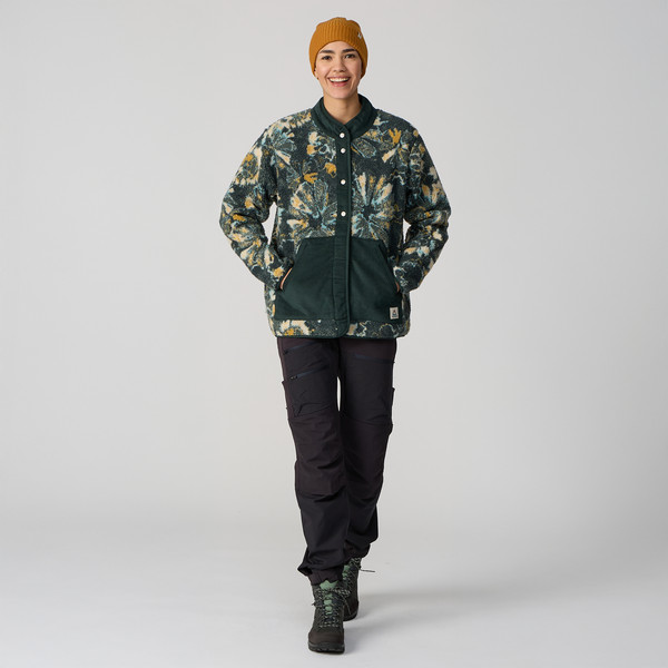 Passenger Clothing CLOVER 2.0 RECYCLED SHERPA FLEECE Damen - Fleecejacke Ansicht 7