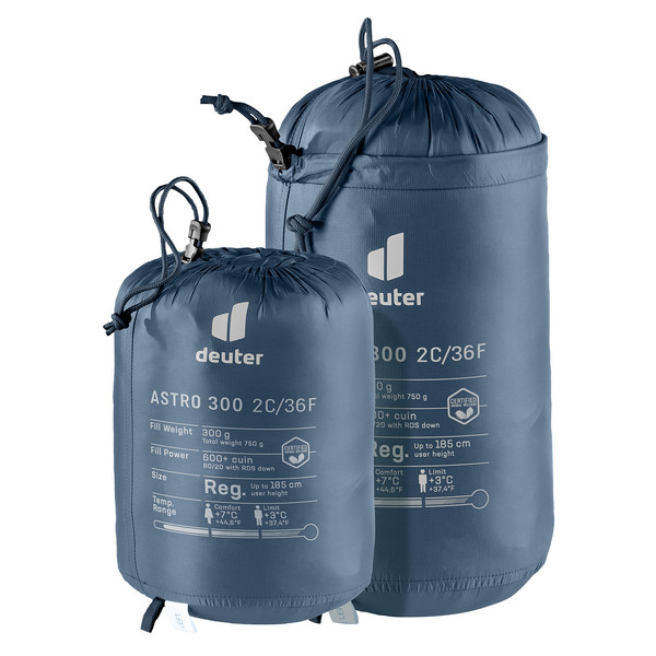 Deuter ASTRO 300 +2C/36F - Daunenschlafsack Ansicht 5