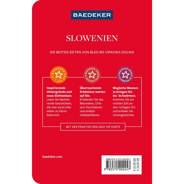 BAEDEKER REISEFÜHRER SLOWENIEN Ansicht 2